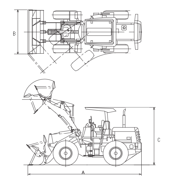 0.4㎥タイヤショベル