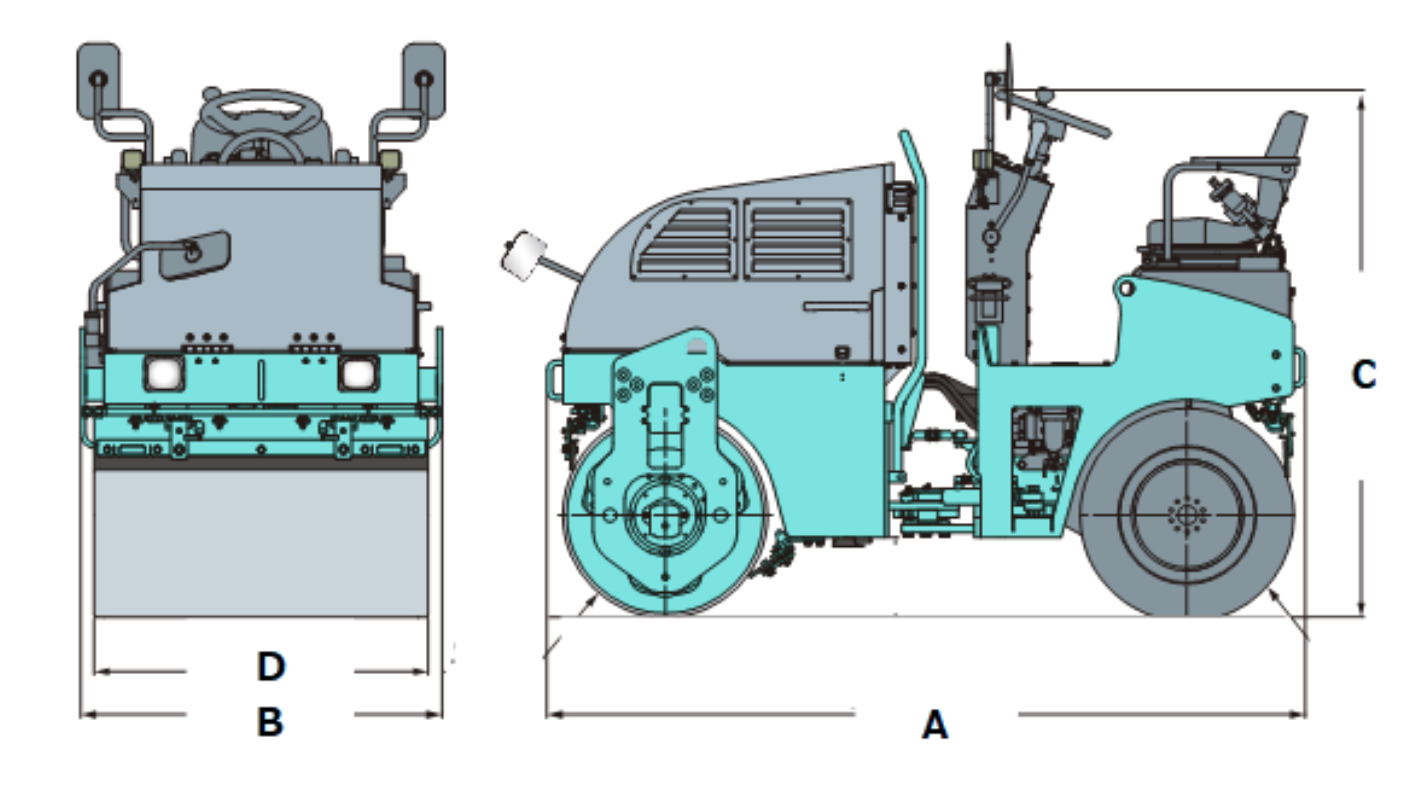 1.8tコンバインドローラー